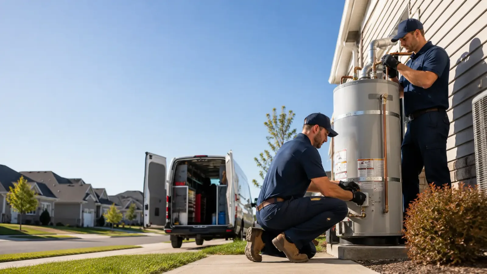 Water Heater Installation in Pana, IL